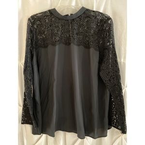 Express lace long sleeve shirt size Xl